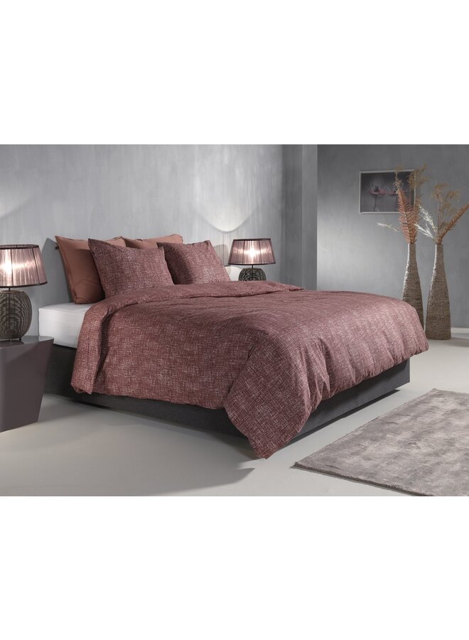 ZO! Home Dekbedovertrek Blitz Rood - Flanel