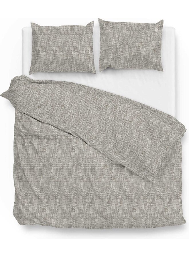 Dekbedovertrek Blitz Taupe - Flanel