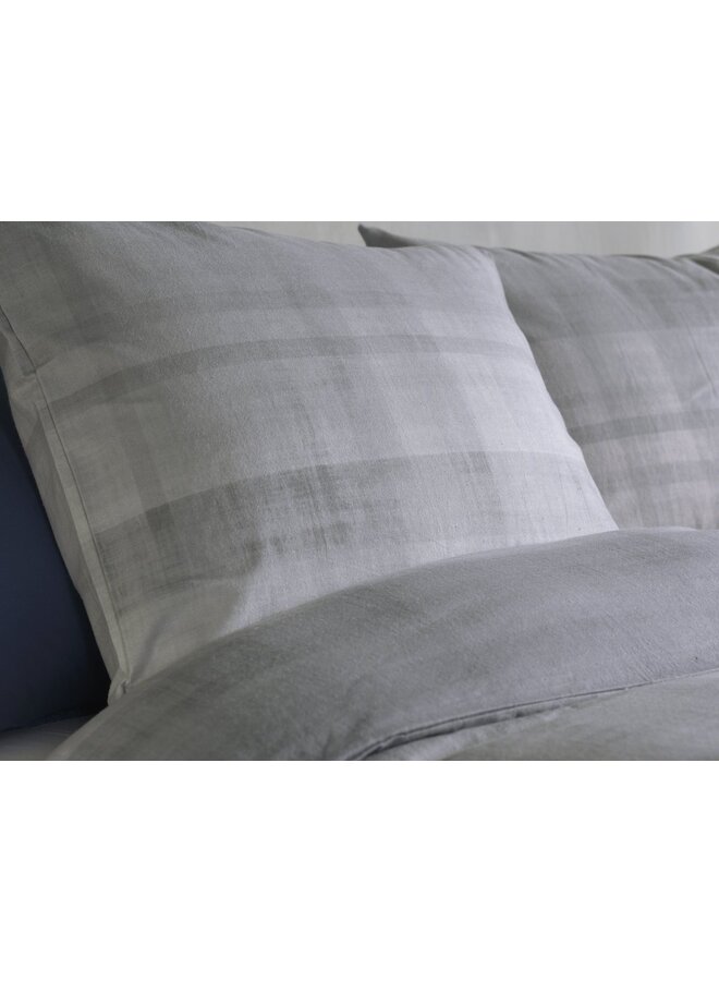 ZO! Home Dekbedovertrek Marley Grijs - Flanel