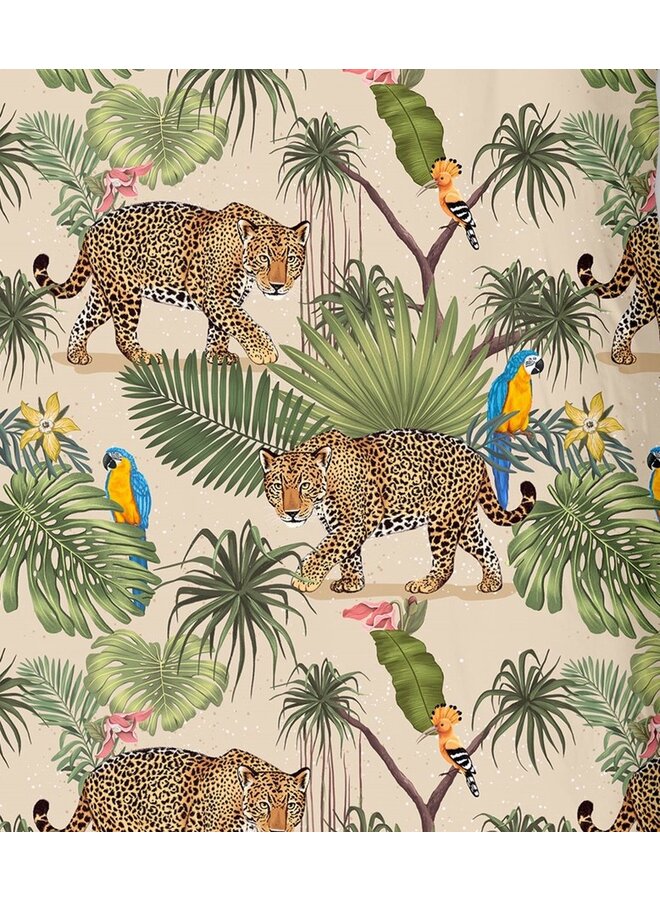 Good Morning Dekbedovertrek Tropical Multi - Katoen