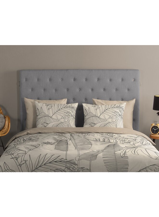 Good Morning Dekbedovertrek Sym Zand - Katoen