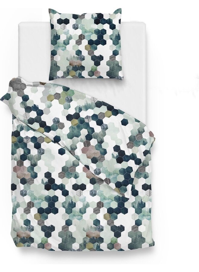 ZO! Home Dekbedovertrek Hero Blauw - Flanel