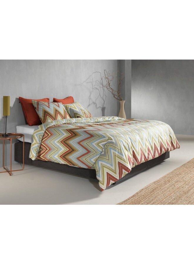ZO! Home Dekbedovertrek Louna Multi - Flanel