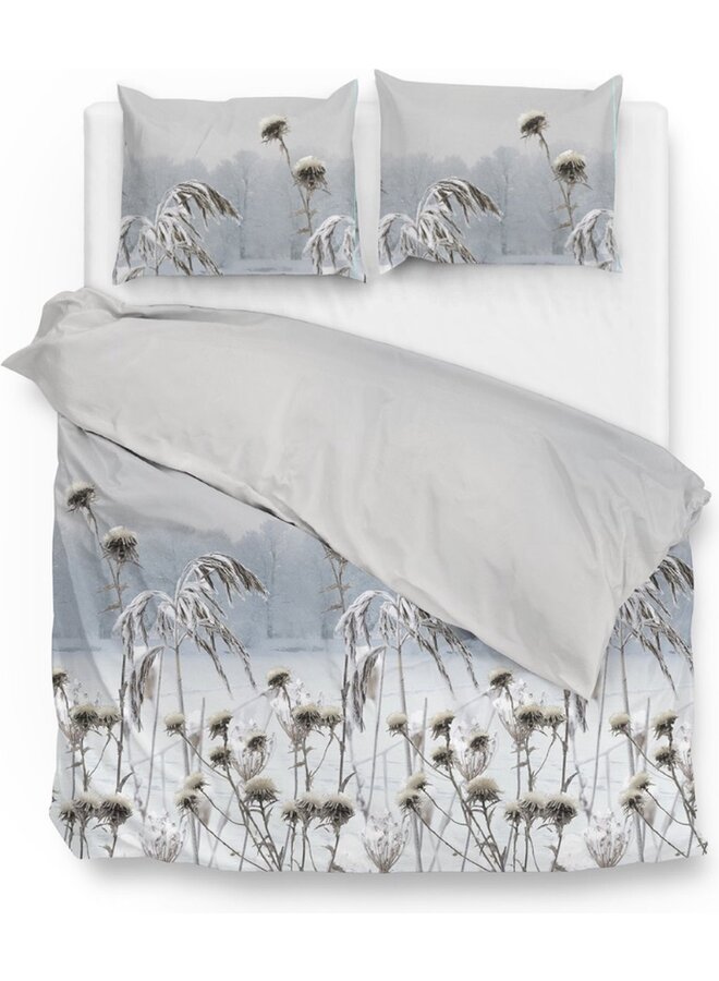 ZO! Home Dekbedovertrek Nashwa Blauw - Flanel