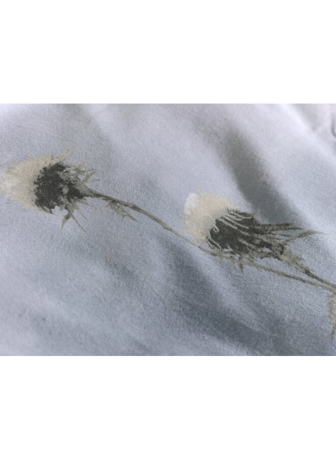 ZO! Home Dekbedovertrek Nashwa Blauw - Flanel