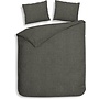 Heckett & Lane Dekbedovertrek Franela Grijs - Flanel