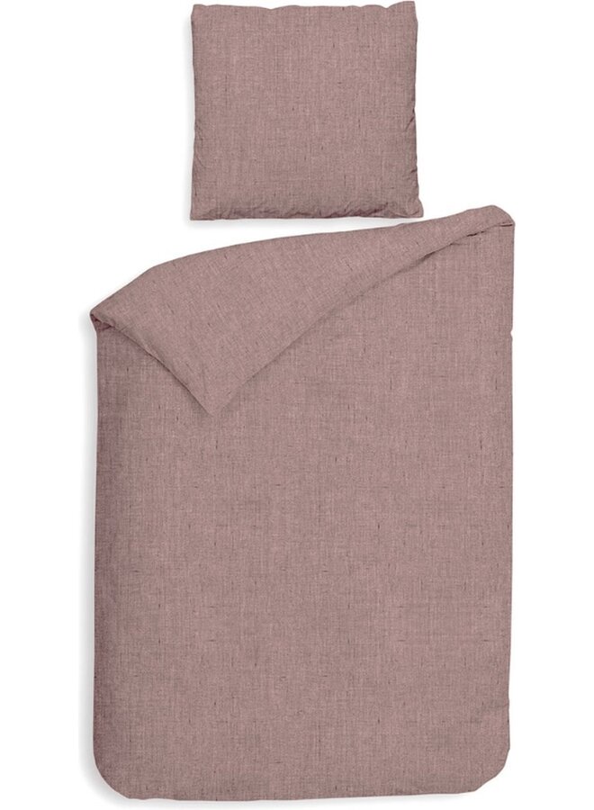 Heckett & Lane Dekbedovertrek Franela Roze - Flanel