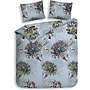 Heckett & Lane Dekbedovertrek Bing Blauw - Flanel