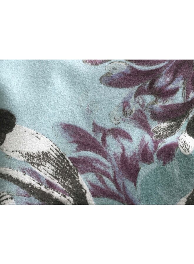 Heckett & Lane Dekbedovertrek Bing Blauw - Flanel