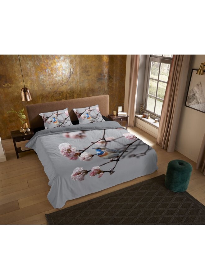 Pure Dekbedovertrek Yule Grijs - Microvezel