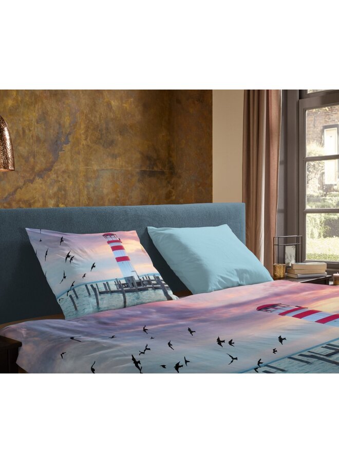 Pure Dekbedovertrek Lighthouse Multi - Microvezel