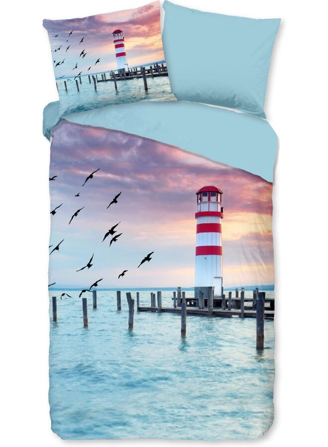 Pure Dekbedovertrek Lighthouse Multi - Microvezel