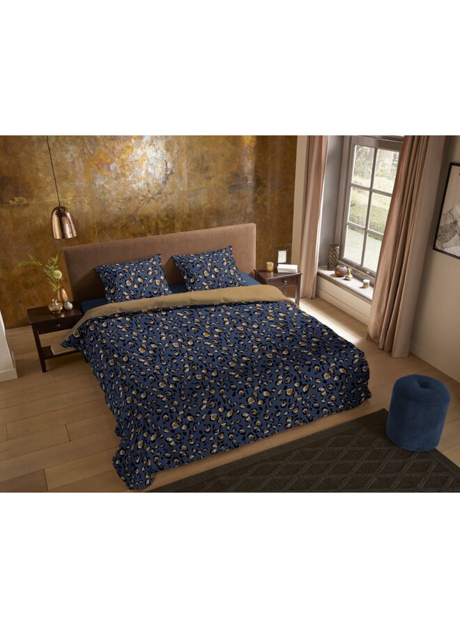 Pure Dekbedovertrek Colin Blauw - Microvezel