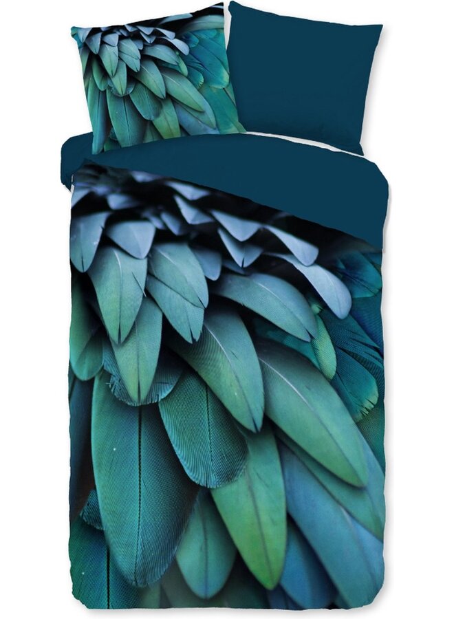 Pure Dekbedovertrek Heather Petrol - Microvezel
