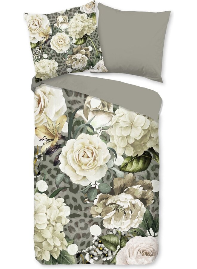 Pure Dekbedovertrek Joy Olijf - Microvezel