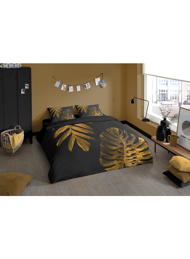 Pure Dekbedovertrek Kimberly Zwart - Microvezel