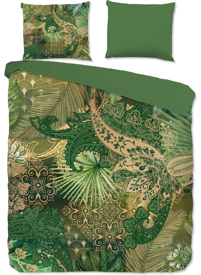 Dekbedovertrek Louise Groen - Microvezel