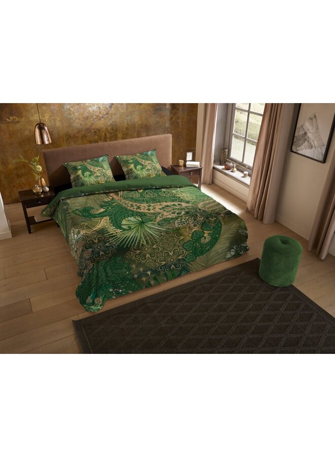 Pure Dekbedovertrek Louise Groen - Microvezel