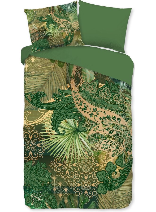 Pure Dekbedovertrek Louise Groen - Microvezel