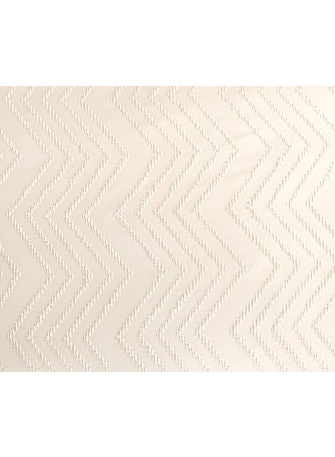 Pure Dekbedovertrek Zigzag Ecru - Microvezel