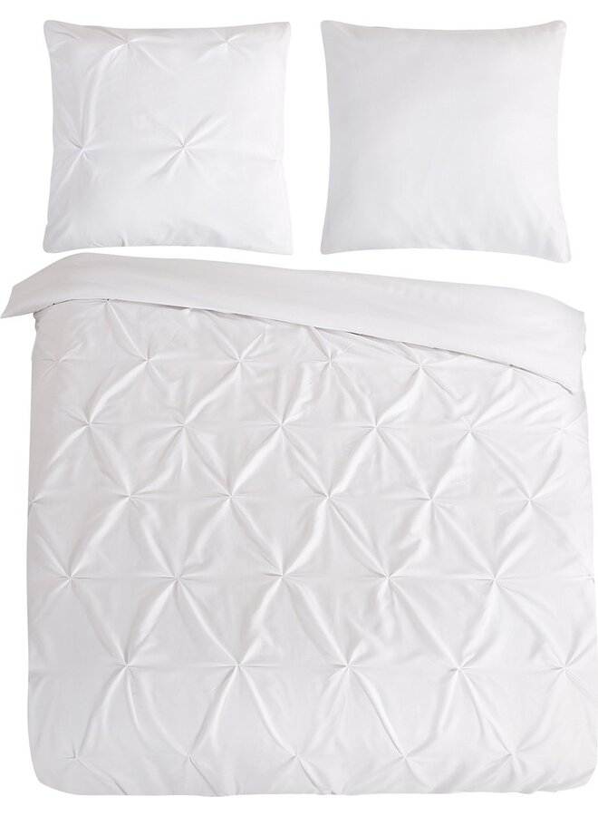 Pure Dekbedovertrek Elegance Wit - Microvezel