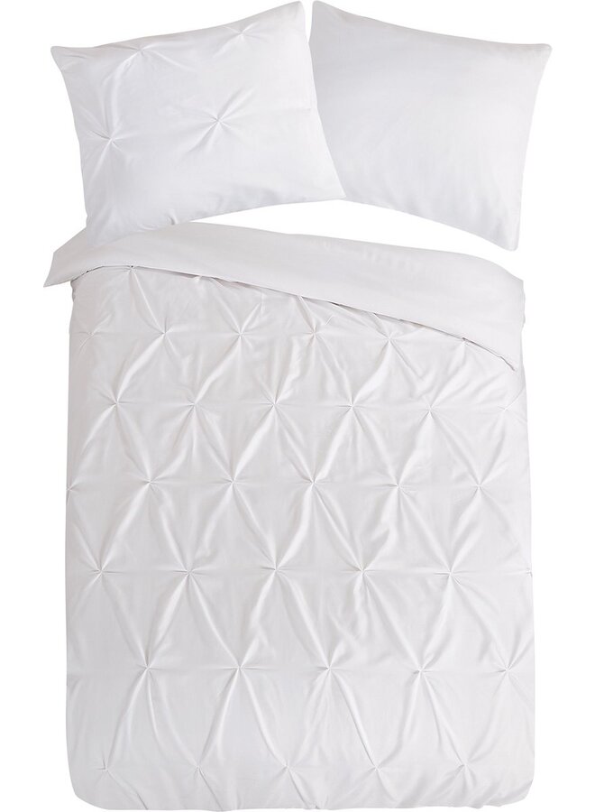 Pure Dekbedovertrek Elegance Wit - Microvezel