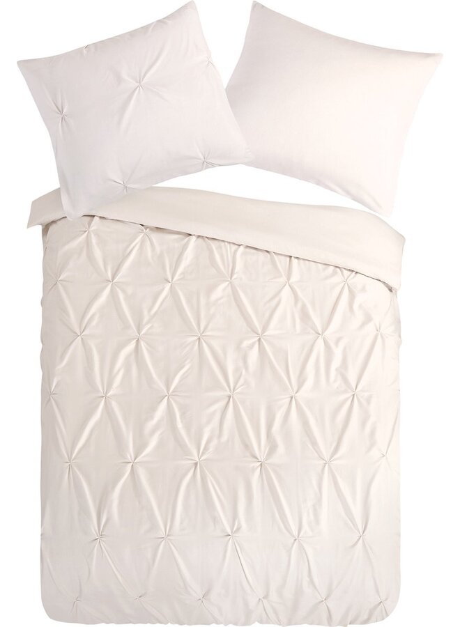 Pure Dekbedovertrek Elegance Zand - Microvezel