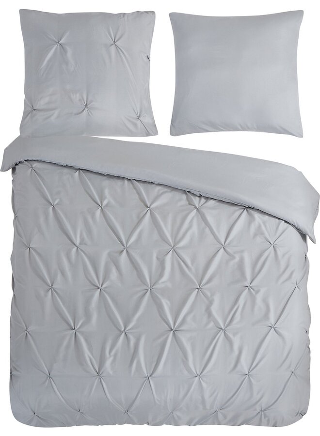 Dekbedovertrek Elegance Grijs - Microvezel PL1