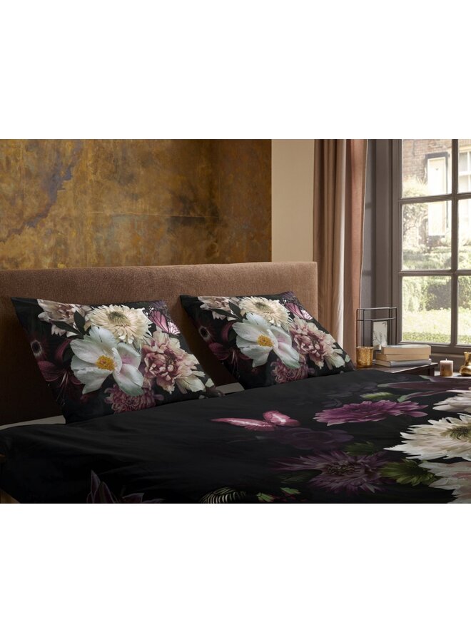 Pure Dekbedovertrek Marleen Bordeaux - Microvezel