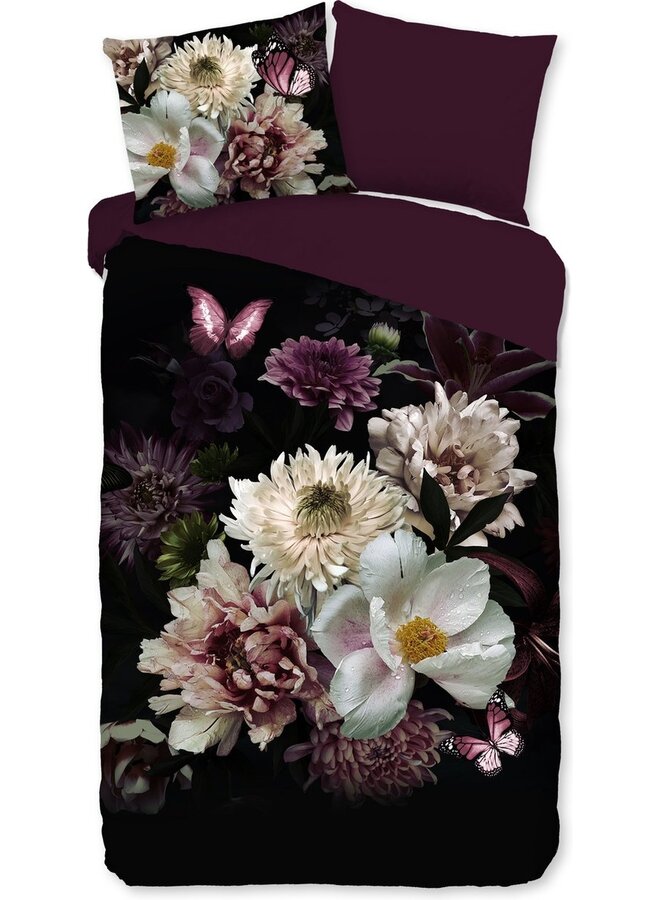 Pure Dekbedovertrek Marleen Bordeaux - Microvezel