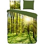 Pure Dekbedovertrek Woods Groen - Microvezel