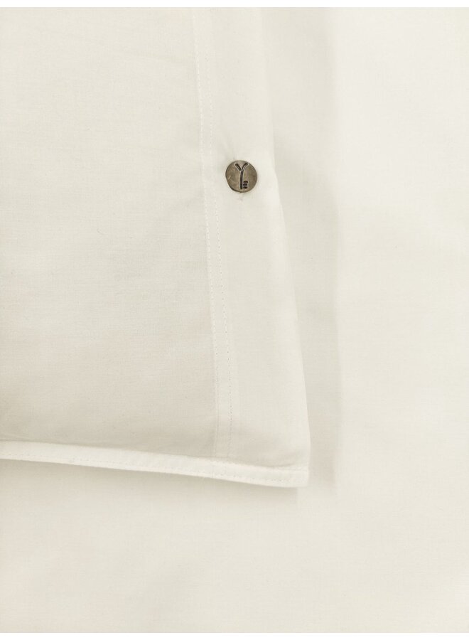 Yellow Dekbedovertrek Uni Ivoor - Percale Katoen