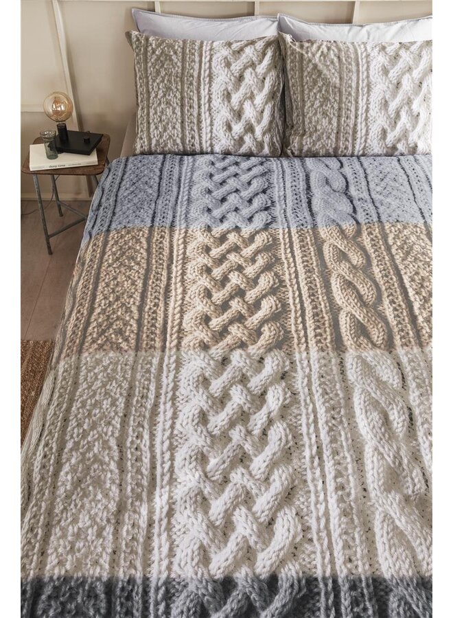 Ariadne At Home Dekbedovertrek Snug Naturel - Katoen