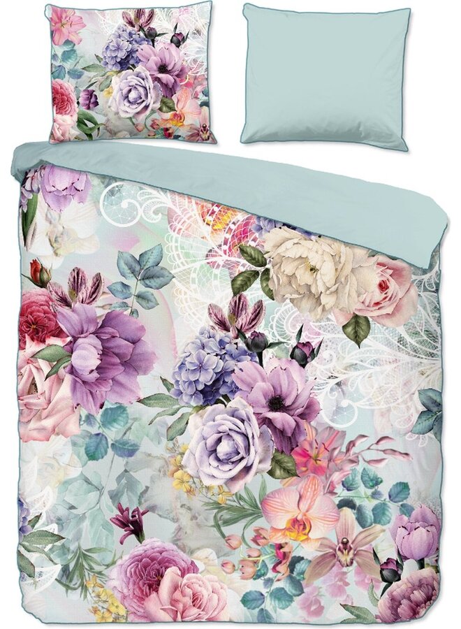 Dekbedovertrek Anamin Multi - Biologisch Katoensatijn