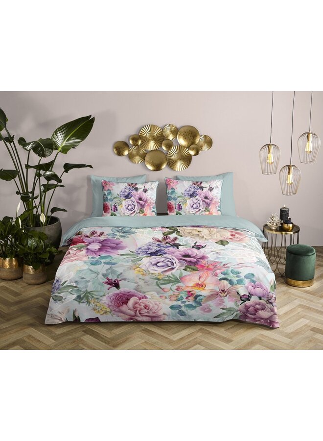 Descanso Dekbedovertrek Anamin Multi - Biologisch Katoensatijn