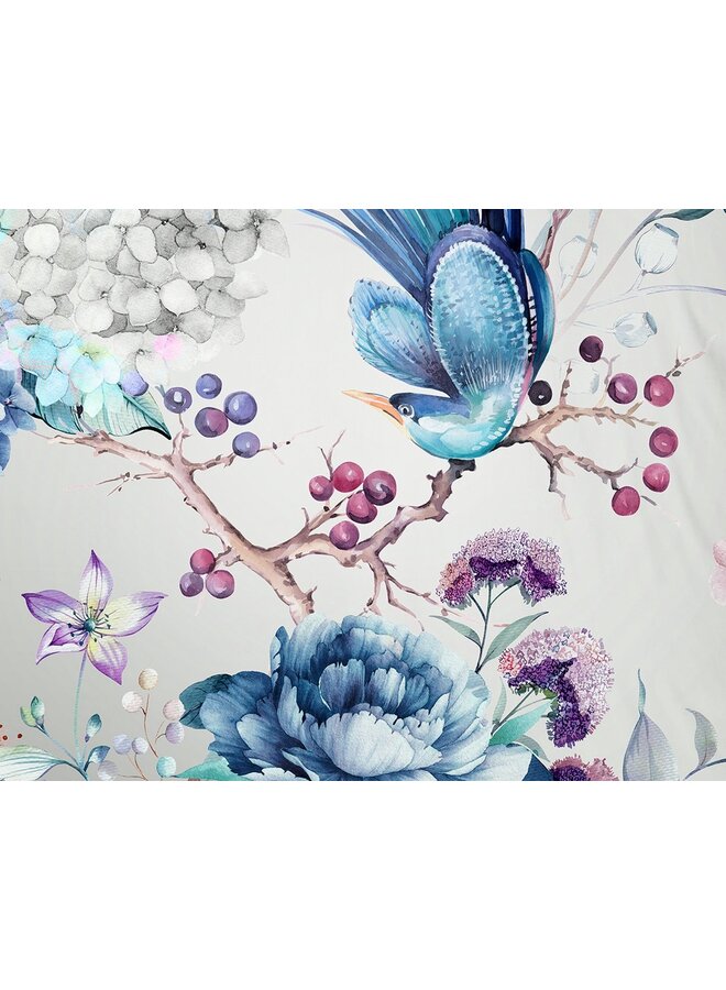 Descanso Dekbedovertrek Mondet Grijs- Biologisch Katoensatijn