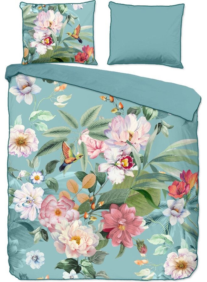 Dekbedovertrek Fungi Multi - Biologisch Katoensatijn