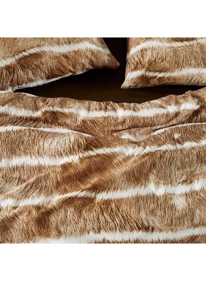 At Home Dekbedovertrek Feston Naturel - Katoen