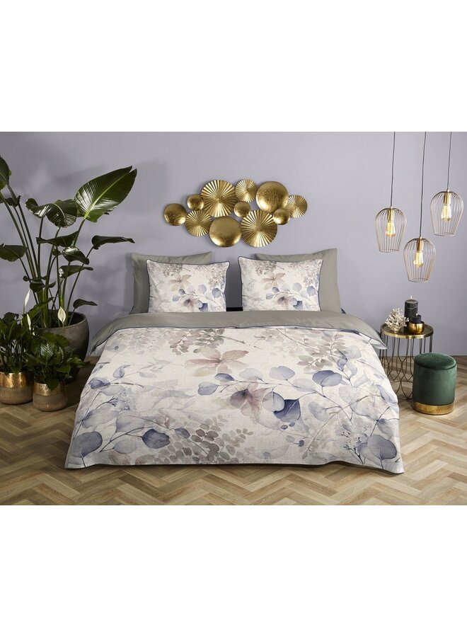 Descanso Dekbedovertrek Fivien Zand - Biologisch Katoensatijn