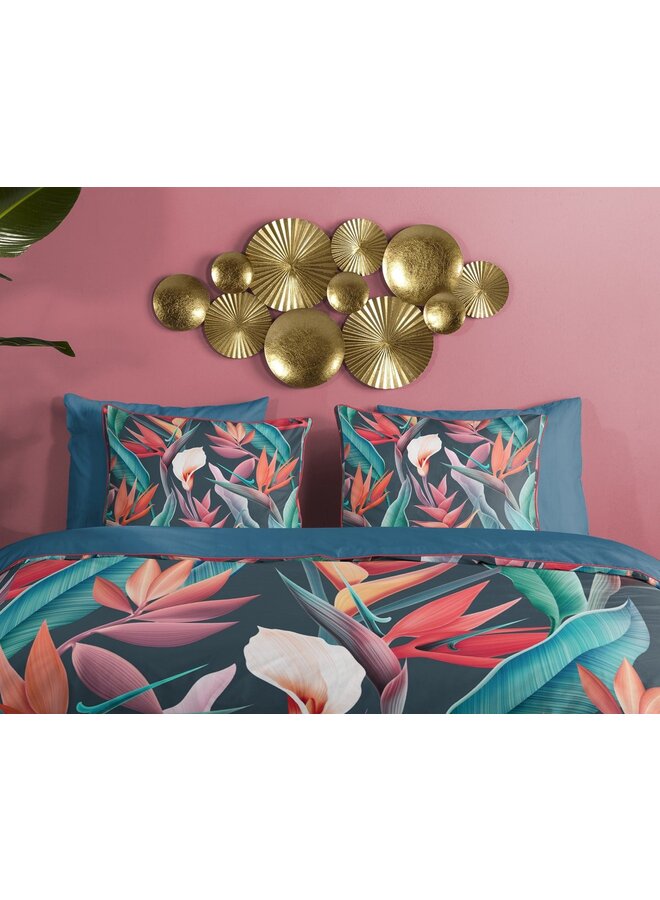 Descanso Dekbedovertrek Chloe Multi - Biologisch Katoensatijn