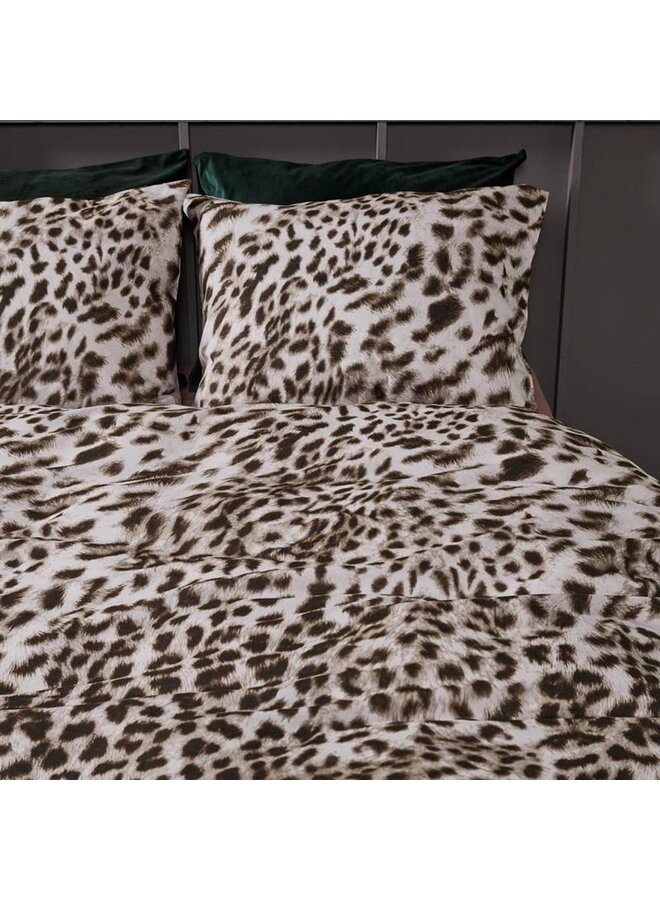 At Home Dekbedovertrek Touching Zwart/Wit - Katoen