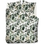 At Home Dekbedovertrek Into Groen - Katoen