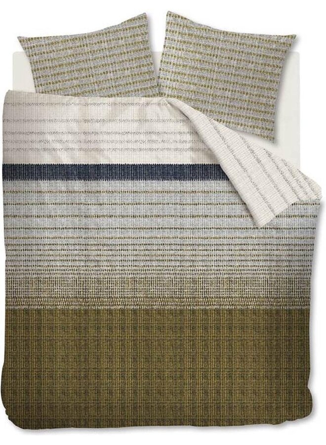 Dekbedovertrek Roots Groen - Katoen PL2