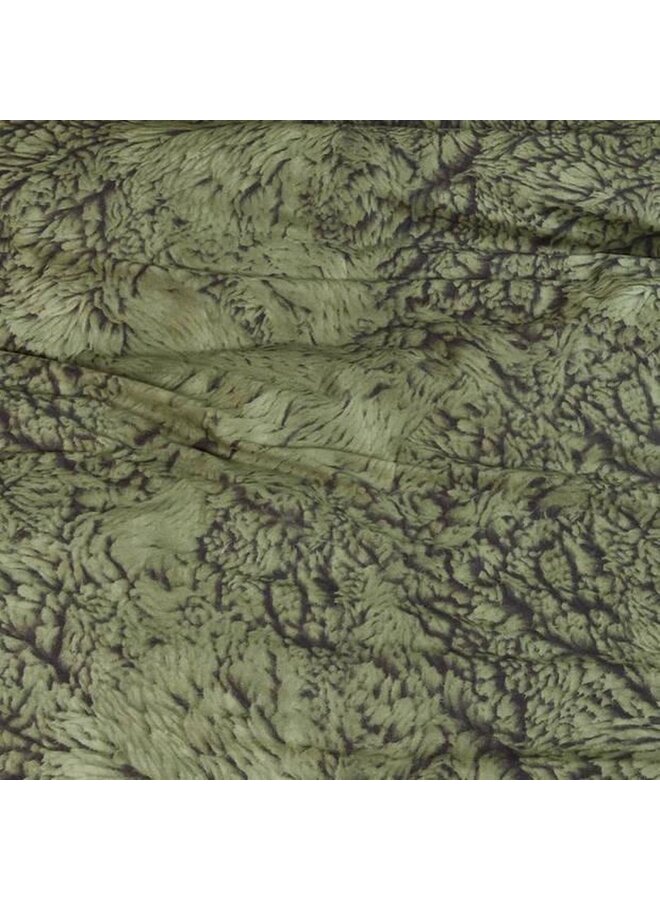 At Home Dekbedovertrek Feel Warm Groen - Katoen