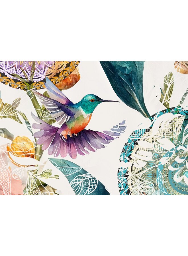 HIP Dekbedovertrek Bernice Multi - Katoensatijn