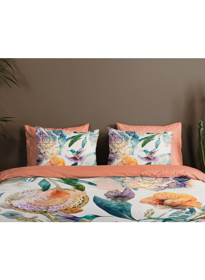 HIP Dekbedovertrek Bernice Multi - Katoensatijn