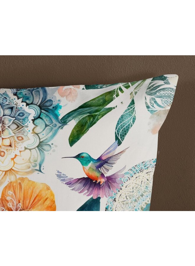 HIP Dekbedovertrek Bernice Multi - Katoensatijn