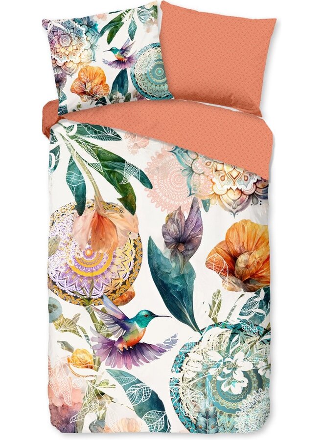 HIP Dekbedovertrek Bernice Multi - Katoensatijn