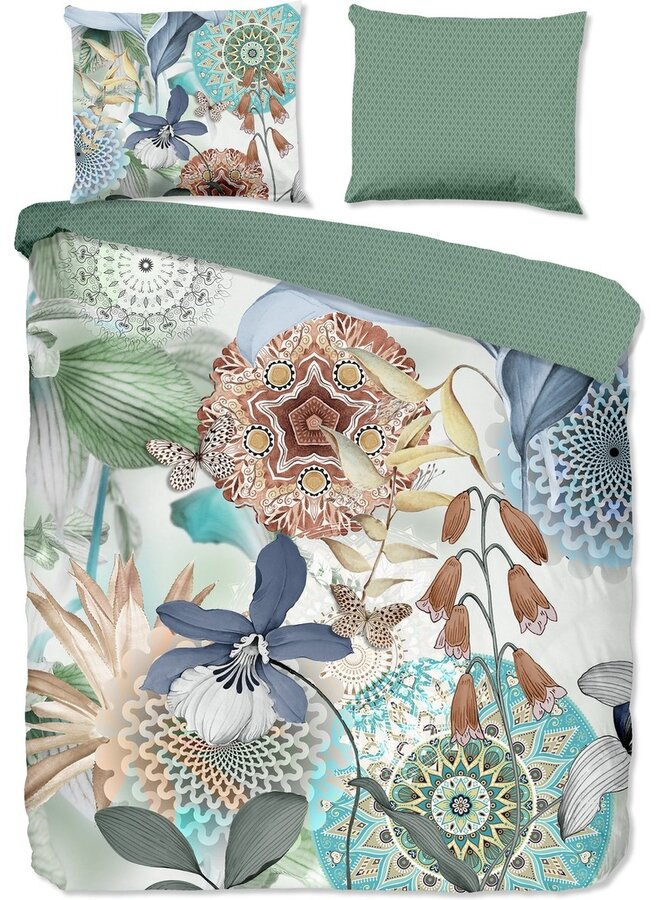 Dekbedovertrek Zephir Multi - Katoensatijn PL1