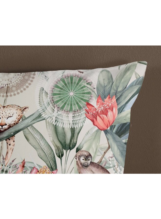 HIP Dekbedovertrek Wayan Multi - Katoensatijn